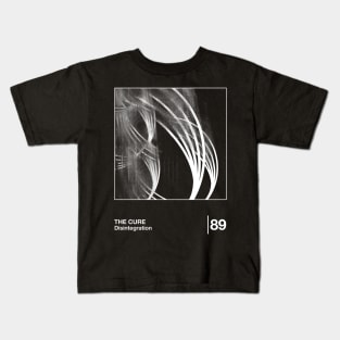 Disintegration / Minimalist Style Graphic Design Kids T-Shirt